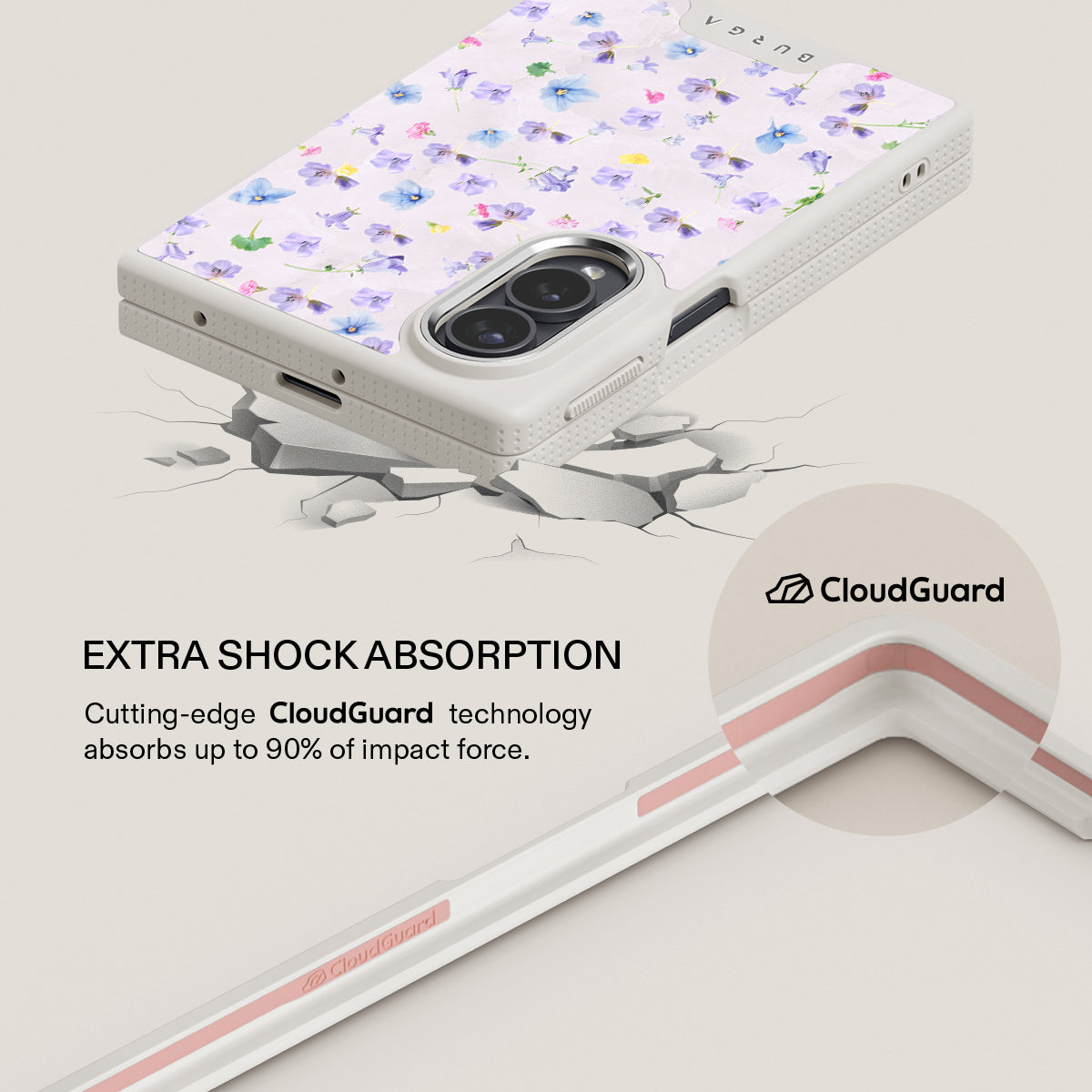 Wildflower - Samsung Galaxy Z Fold 8 Case