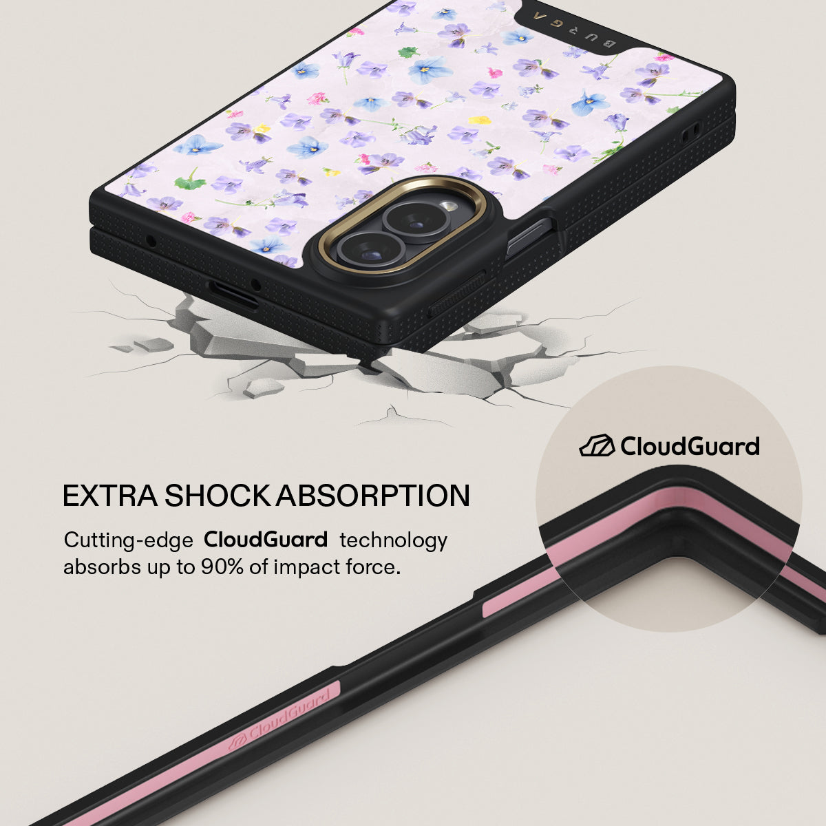 Wildflower - Samsung Galaxy Z Fold 8 Case