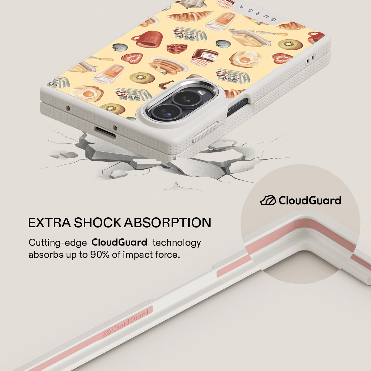 Sunny Side Up - Samsung Galaxy Z Fold 8 Case