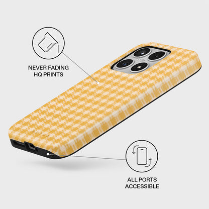 Tuscan Sun - Yellow Plaid Xiaomi 17 Case