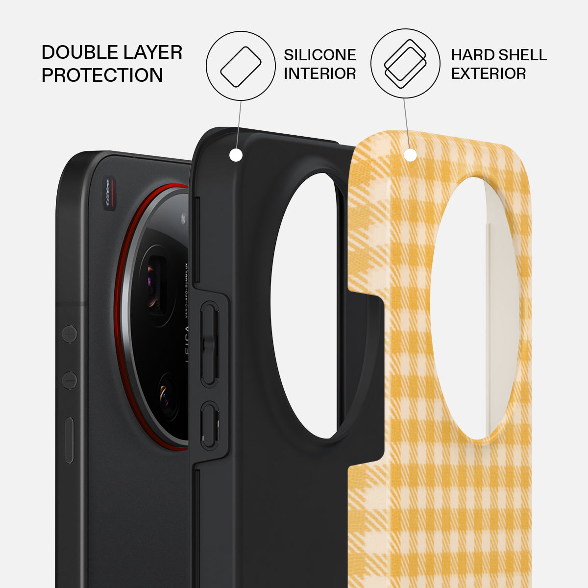 Tuscan Sun - Yellow Plaid Xiaomi 17 Ultra Case
