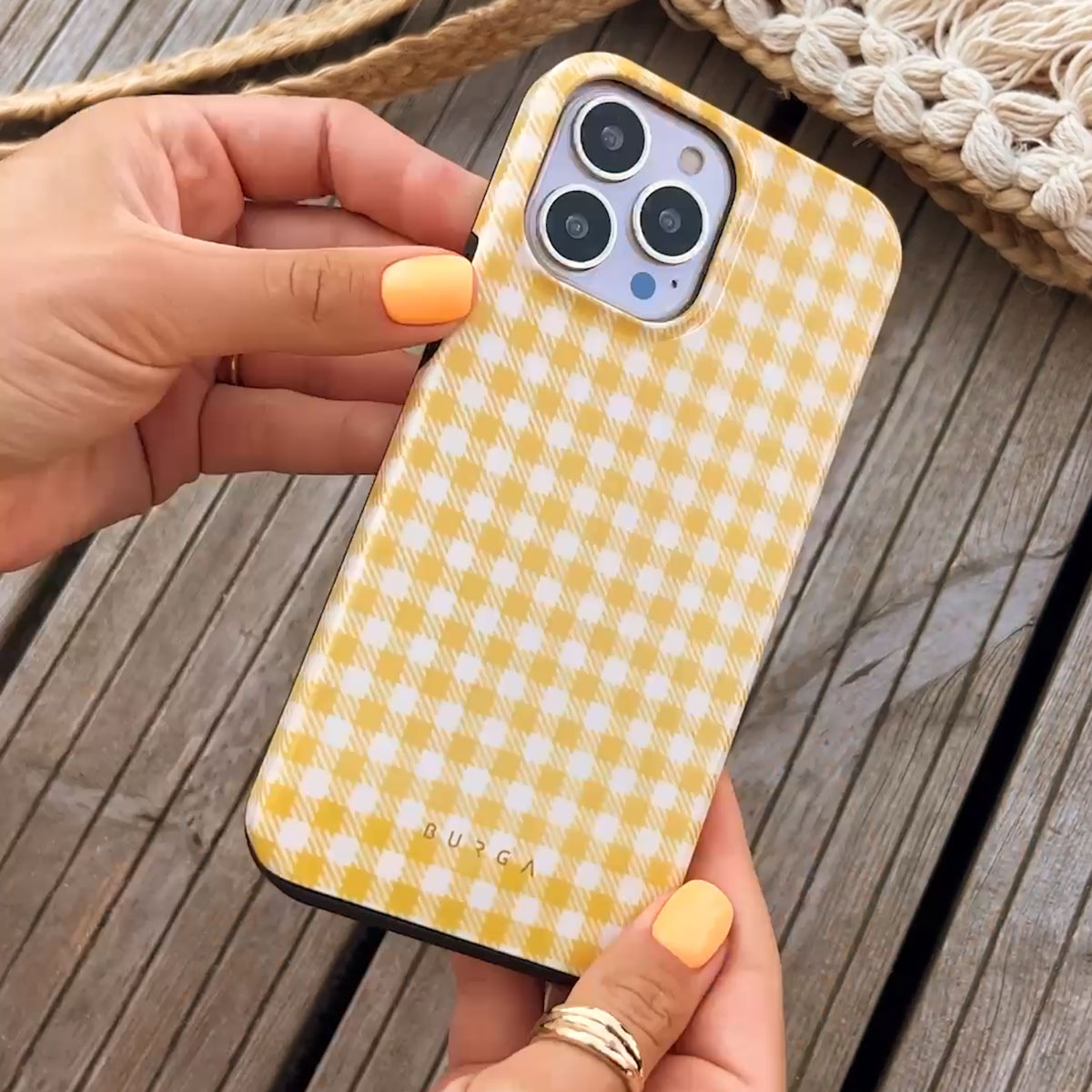 Tuscan Sun - Yellow Plaid Xiaomi 17 Case