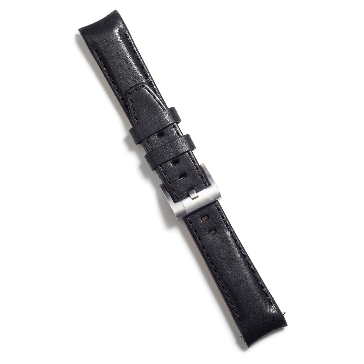 Lederarmband mit gewölbtem Ende für Rolex Sea-Dweller mit Dornschließe