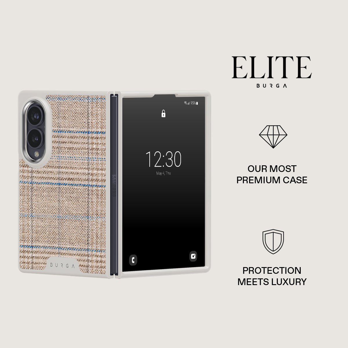 Cosy Sweater - Fall Samsung Galaxy Z Fold 8 Case
