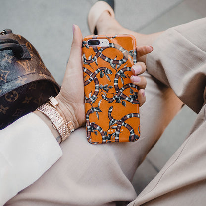 Bitter Apricot - Snake Samsung Galaxy S26 FE Case