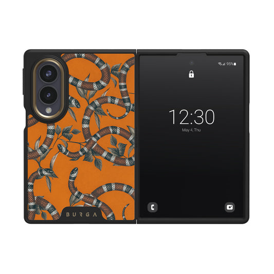 Bitter Apricot - Snake Samsung Galaxy Z Fold 8 Case