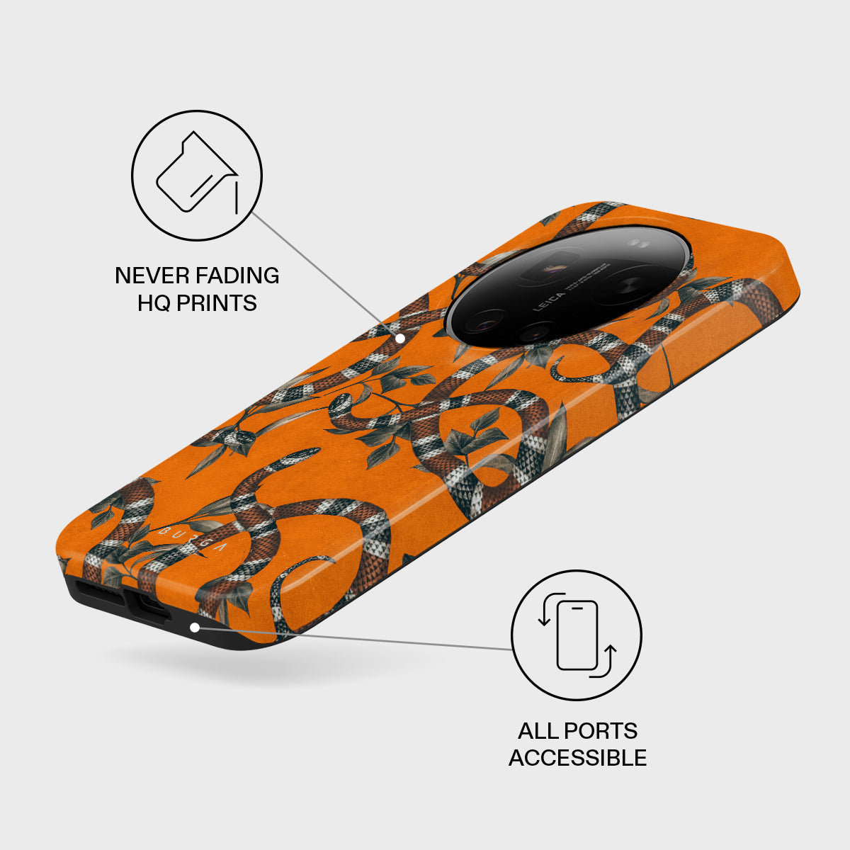 Bitter Apricot - Snake Xiaomi 17 Ultra Case