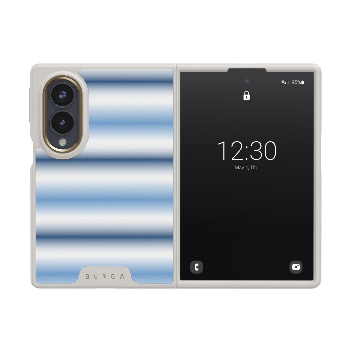 White Noise - Samsung Galaxy Z Fold 8 Case