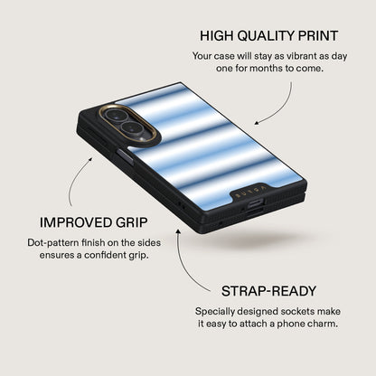 White Noise - Samsung Galaxy Z Fold 8 Case