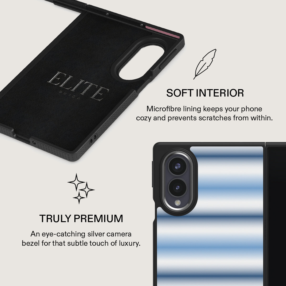 White Noise - Samsung Galaxy Z Fold 8 Case