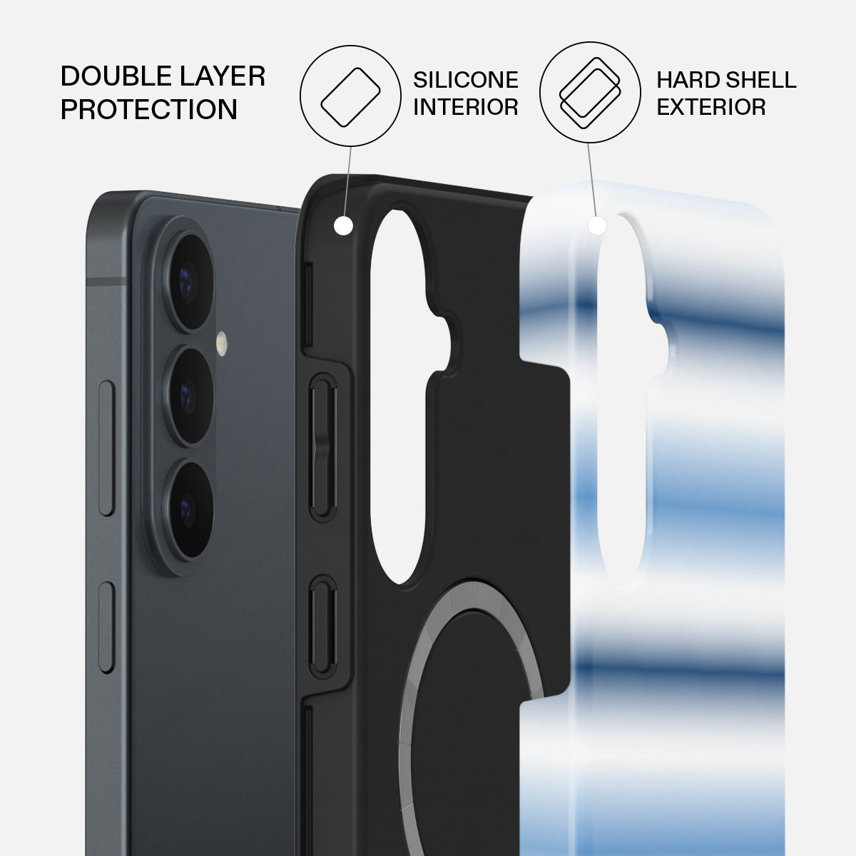 White Noise - Samsung Galaxy S26 FE Case