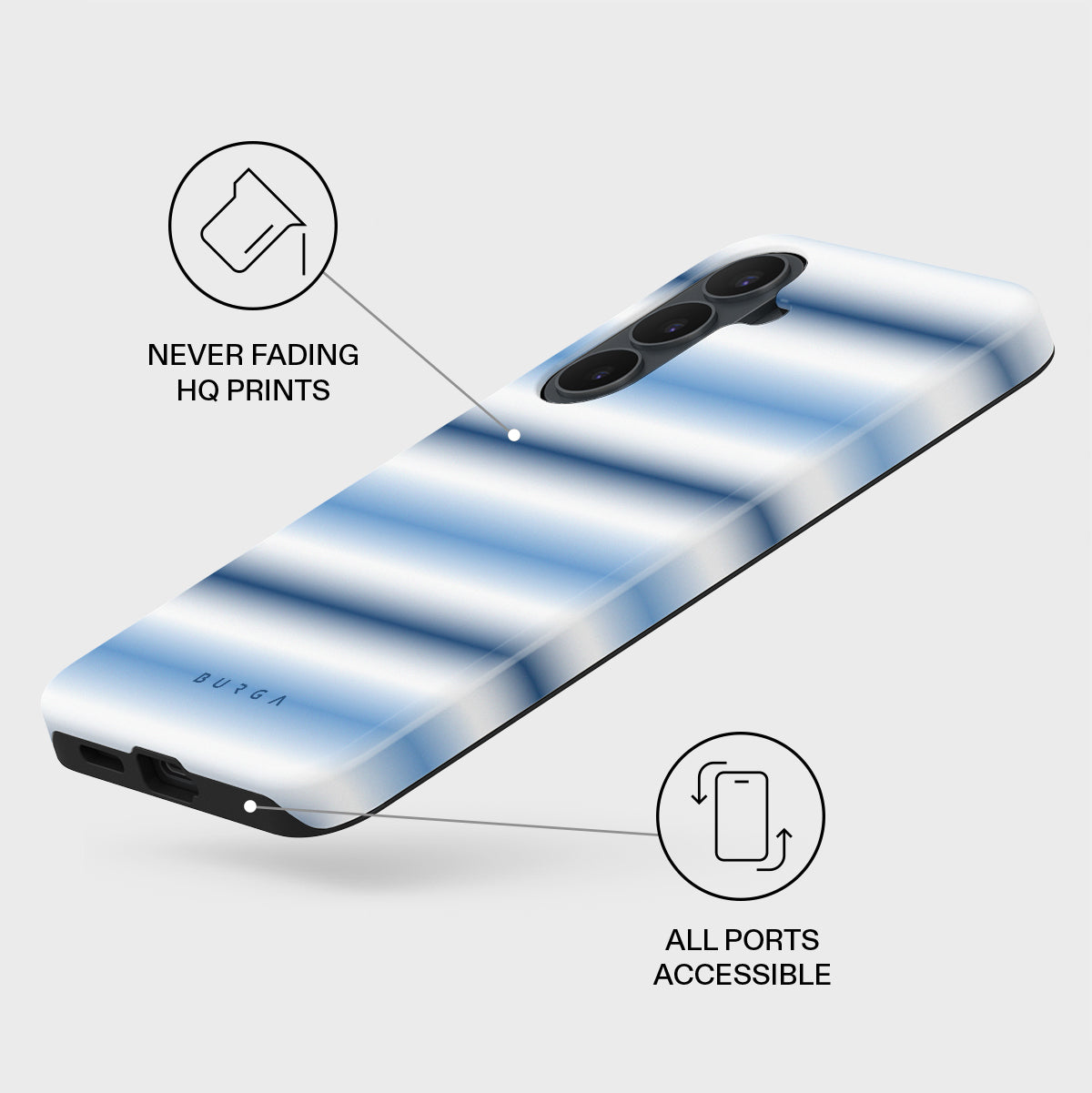 White Noise - Samsung Galaxy S26 FE Case