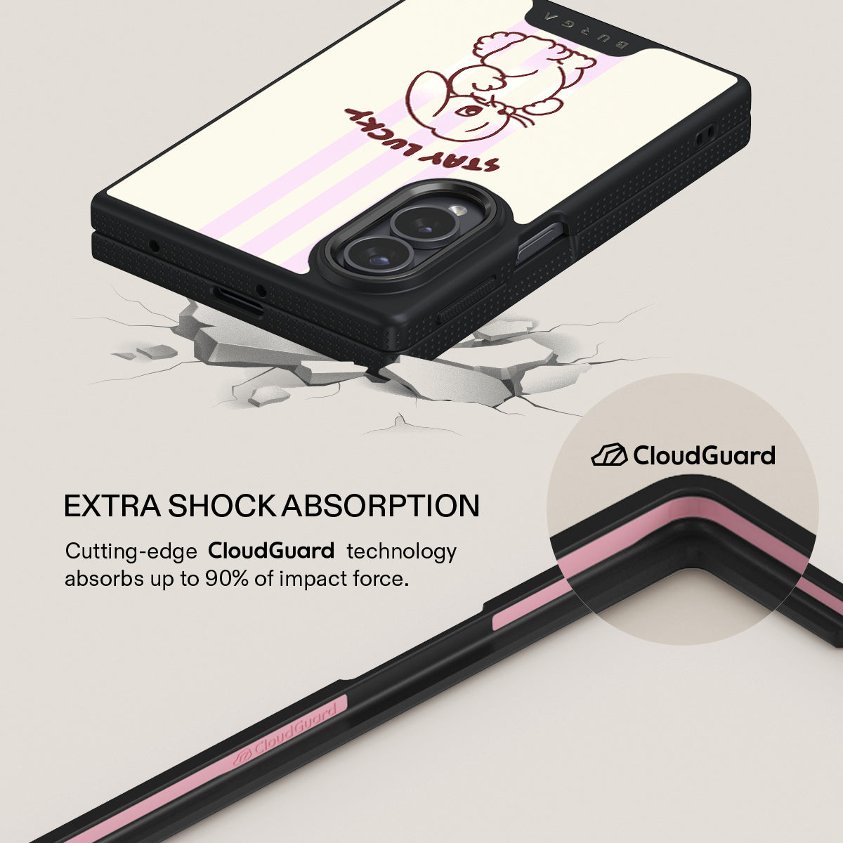 Stay Lucky - Samsung Galaxy Z Fold 8 Case