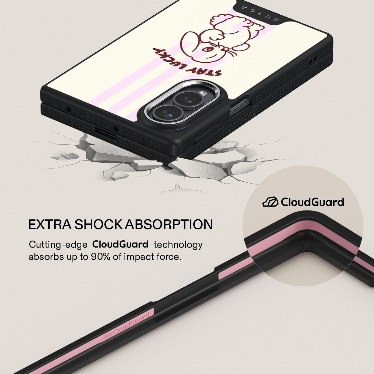 Stay Lucky - Samsung Galaxy Z Fold 8 Case