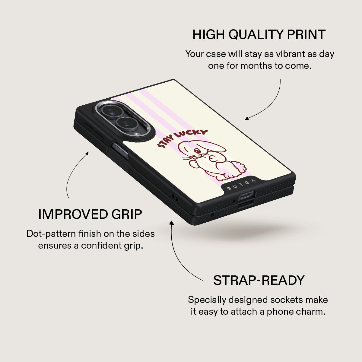 Stay Lucky - Samsung Galaxy Z Fold 8 Case