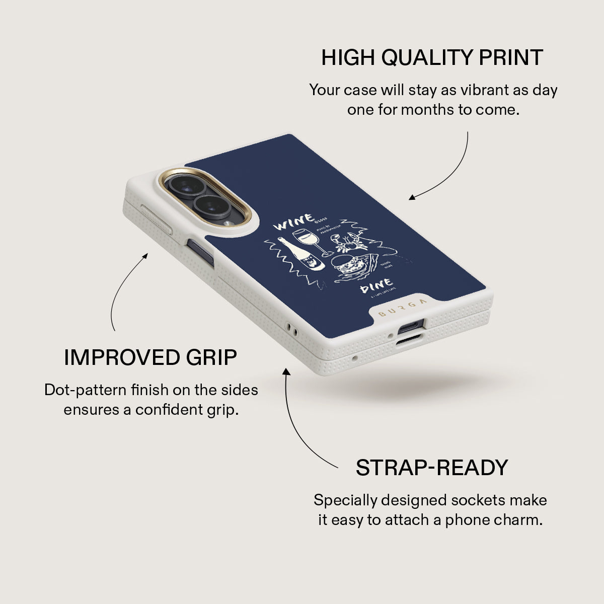 Wine & Dine - Samsung Galaxy Z Fold 8 Case