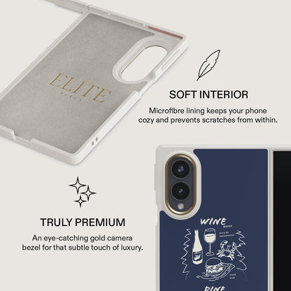 Wine & Dine - Samsung Galaxy Z Fold 8 Case
