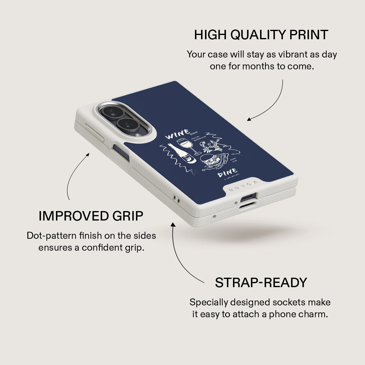 Wine & Dine - Samsung Galaxy Z Fold 8 Case