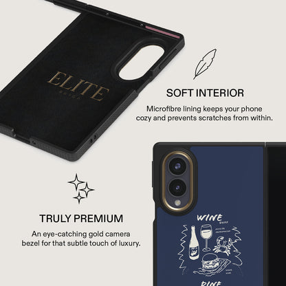 Wine & Dine - Samsung Galaxy Z Fold 8 Case