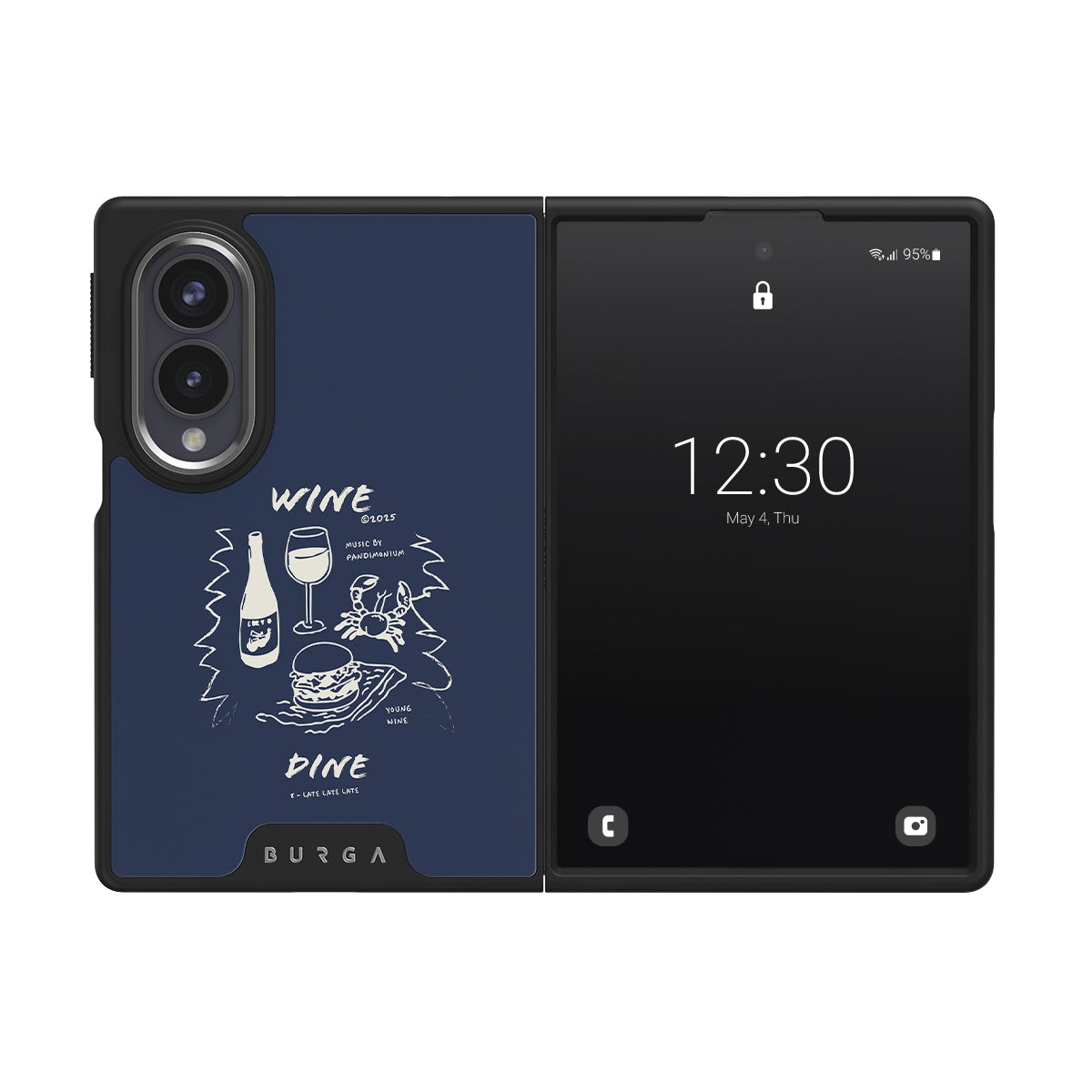 Wine & Dine - Samsung Galaxy Z Fold 8 Case