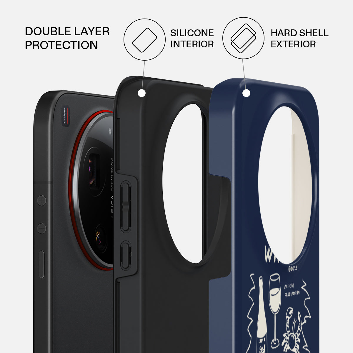 Wine & Dine - Xiaomi 17 Ultra Case