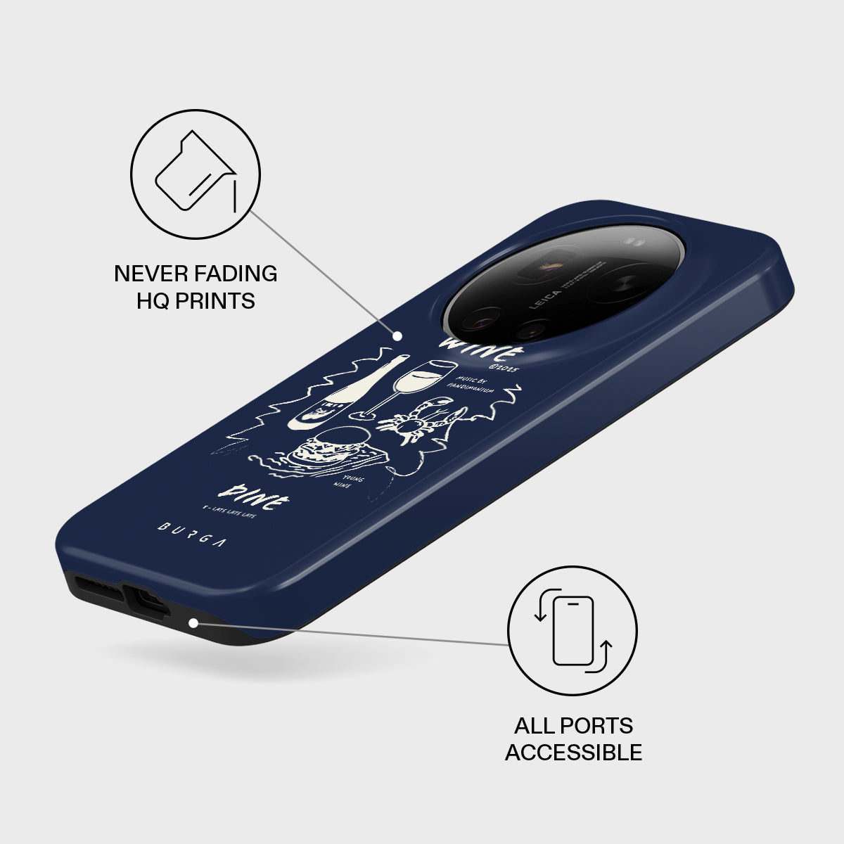 Wine & Dine - Xiaomi 17 Ultra Case