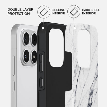 Satin White - Marble Xiaomi 17 Case