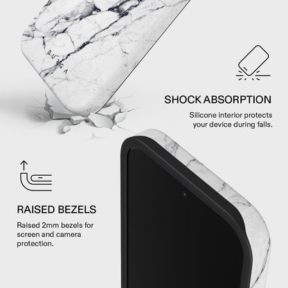 Satin White - Marble Xiaomi 17 Case