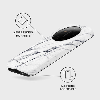 Satin White - Marble Xiaomi 17 Ultra Case