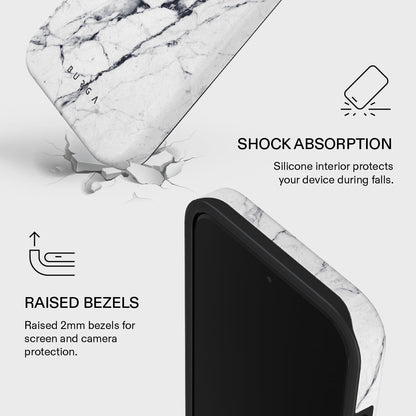 Satin White - Marble Xiaomi 17 Ultra Case