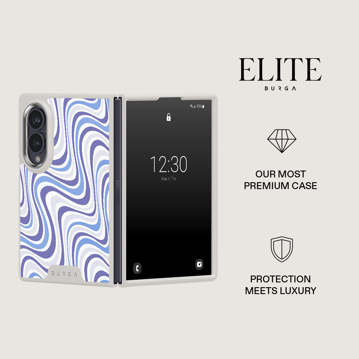 Stay Groovy - Samsung Galaxy Z Fold 8 Case