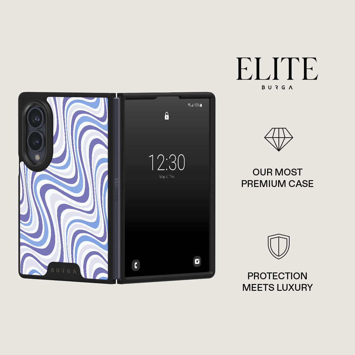 Stay Groovy - Samsung Galaxy Z Fold 8 Case