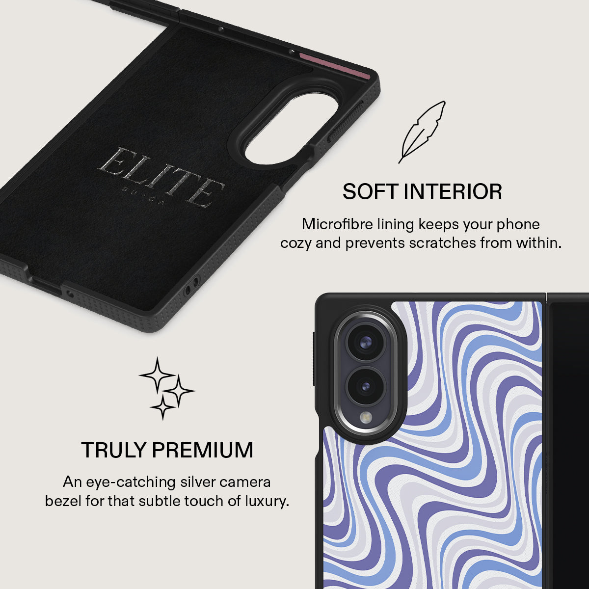Stay Groovy - Samsung Galaxy Z Fold 8 Case