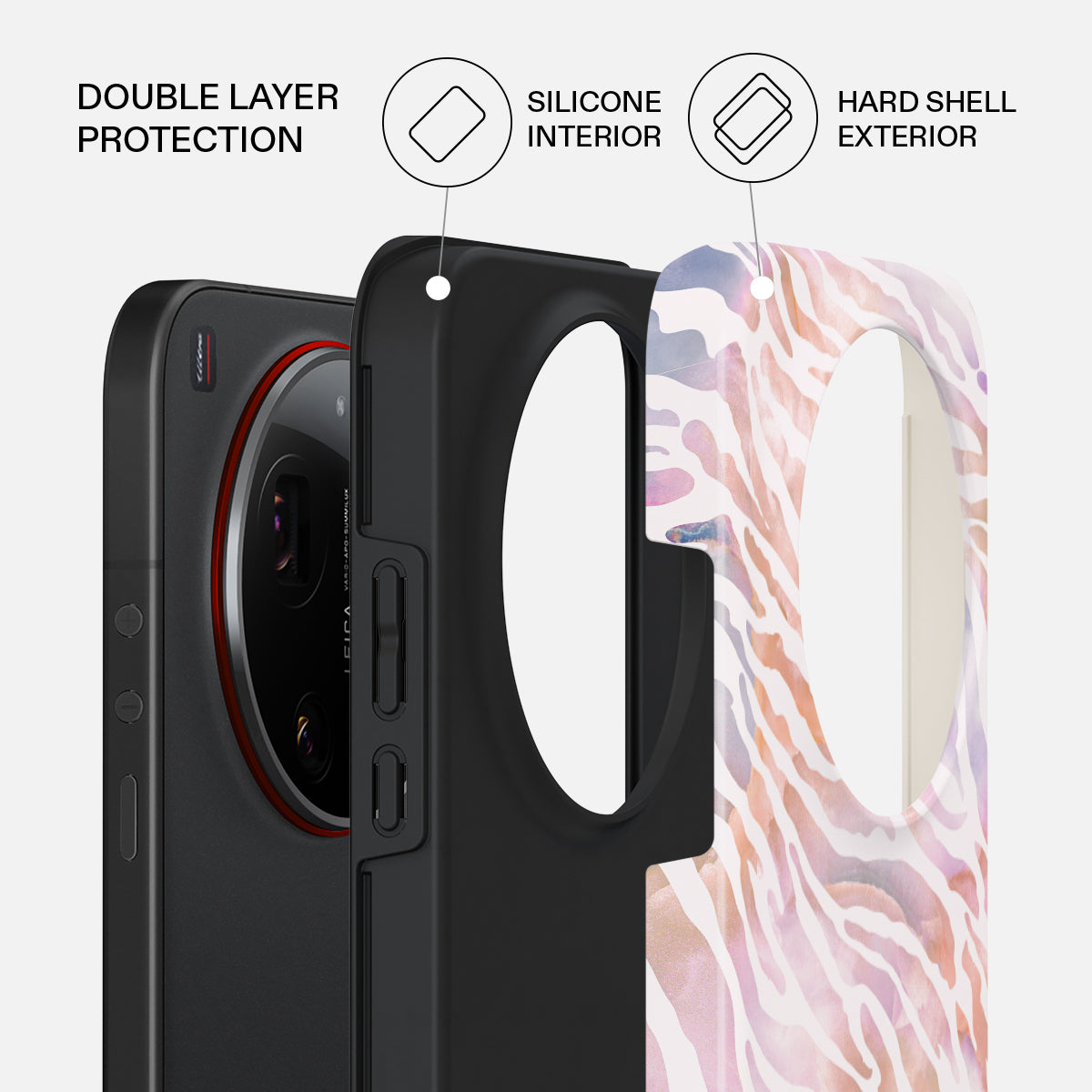Sultry July - Zebra Xiaomi 17 Ultra Case