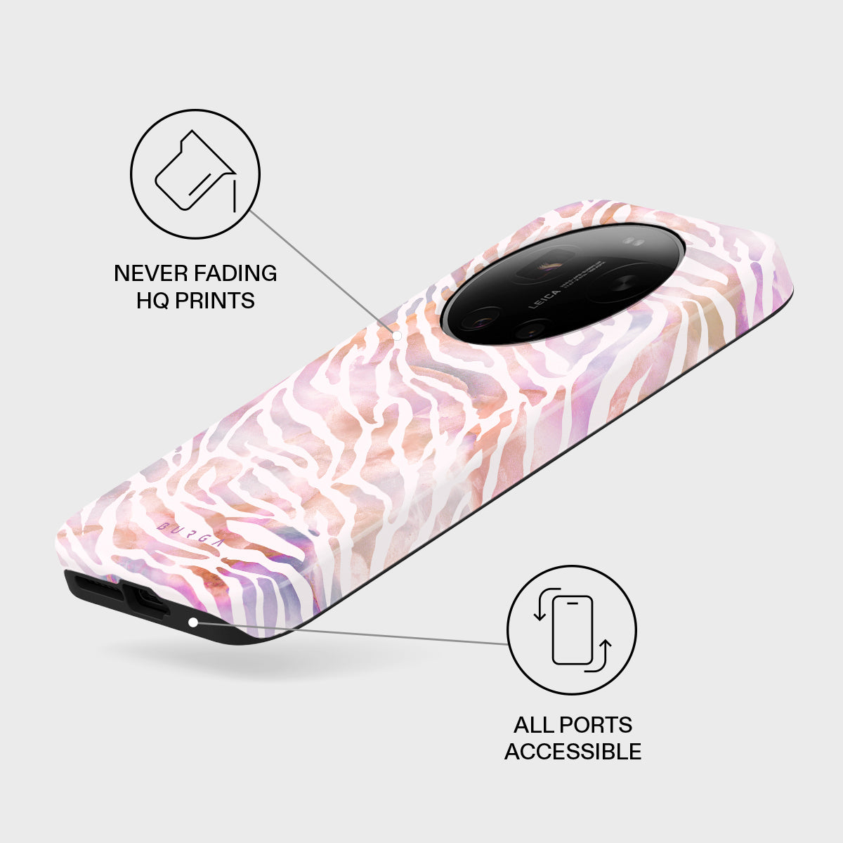 Sultry July - Zebra Xiaomi 17 Ultra Case