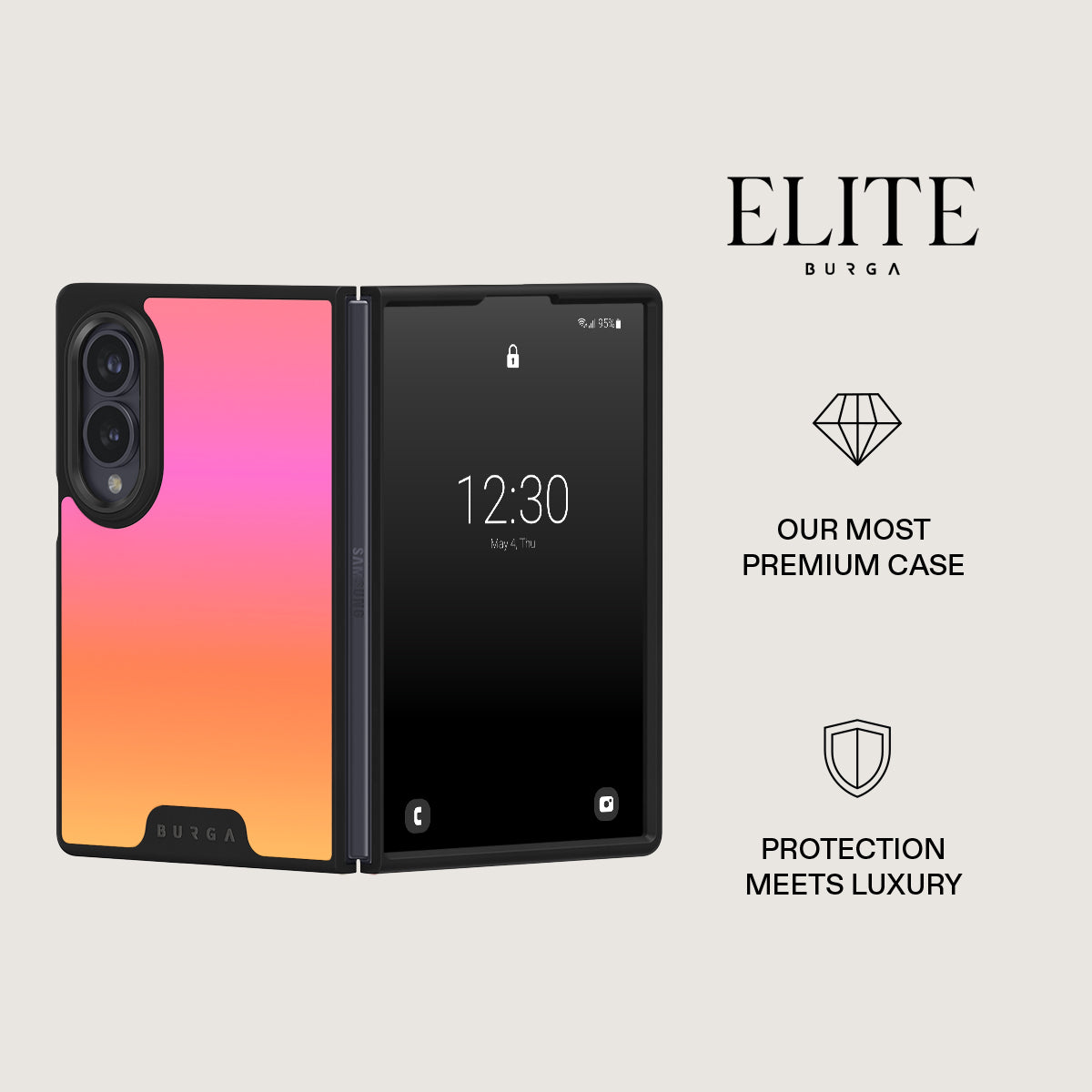 Sunset Club - Samsung Galaxy Z Fold 8 Case