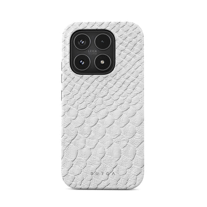 Glacial Desert - White Snakeskin Xiaomi 17 Case