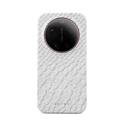 Glacial Desert - White Snakeskin Xiaomi 17 Ultra Case