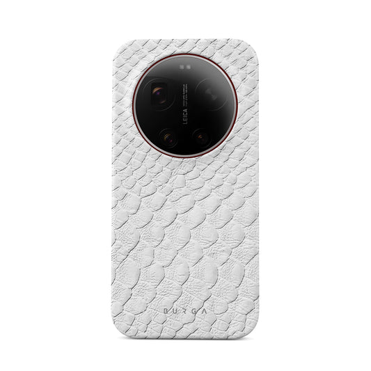 Glacial Desert - White Snakeskin Xiaomi 17 Ultra Case