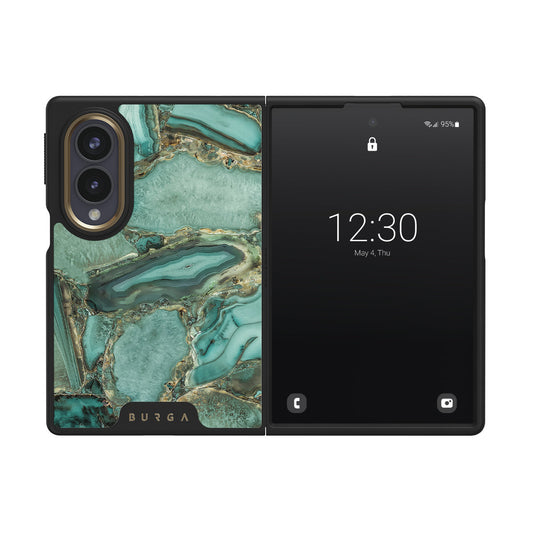 Ubud Jungle - Turquoise Samsung Galaxy Z Fold 8 Case