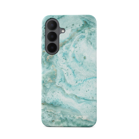 Uluwatu Waves - Teal Samsung Galaxy S26 FE Case