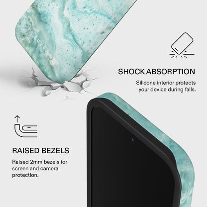 Uluwatu Waves - Teal Xiaomi 17 Case