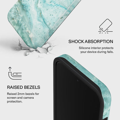 Uluwatu Waves - Teal Xiaomi 17 Ultra Case