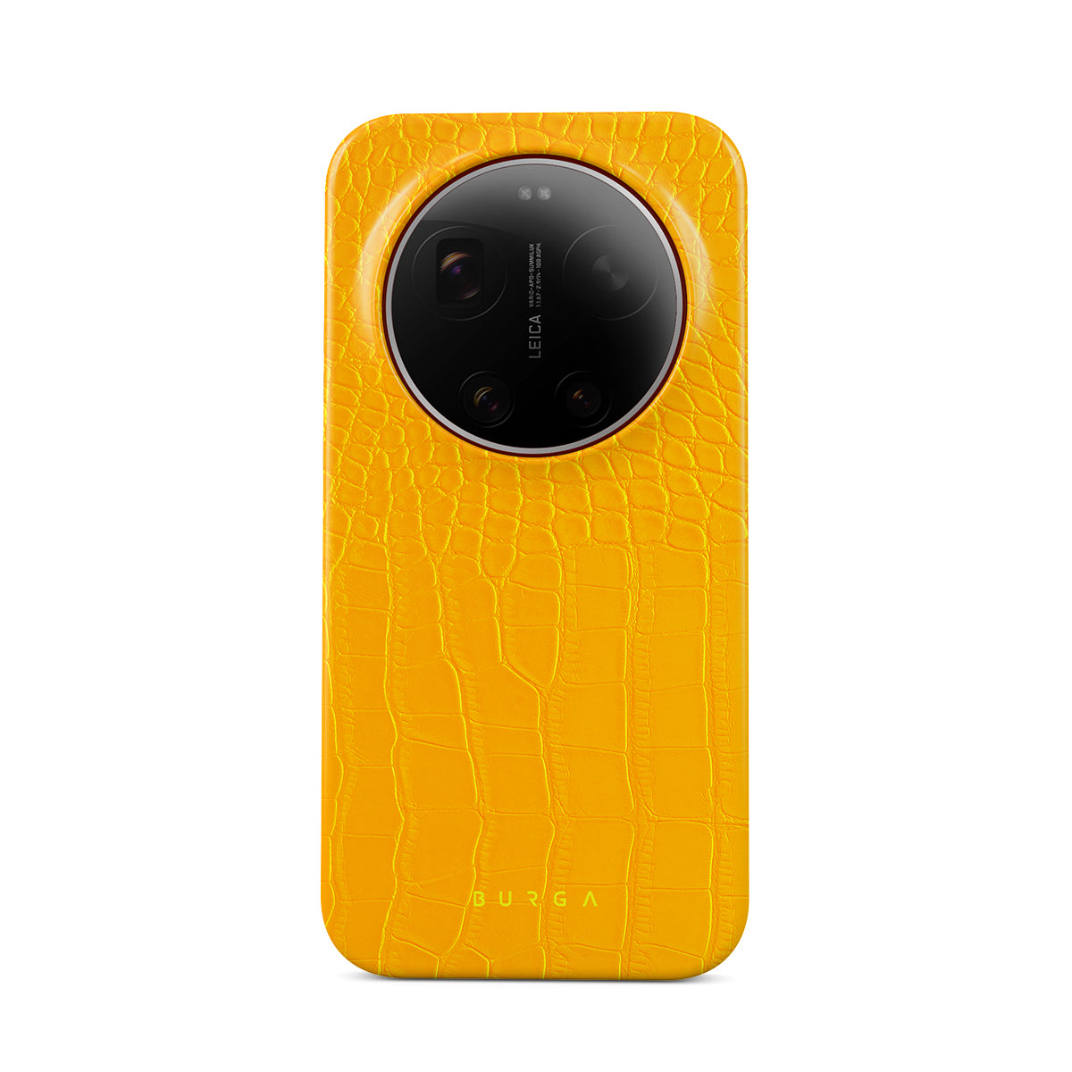 Canary Yellow - Snake Skin Xiaomi 17 Ultra Case