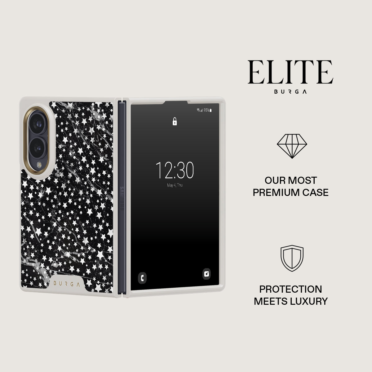 Starry Night - Stars Samsung Galaxy Z Fold 8 Case