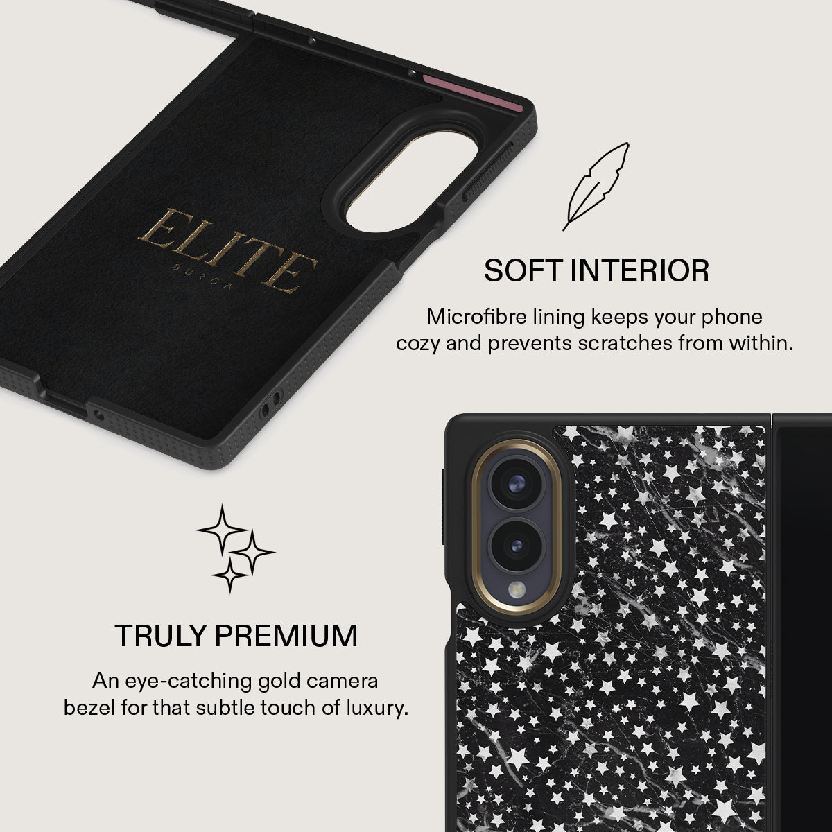Starry Night - Stars Samsung Galaxy Z Fold 8 Case