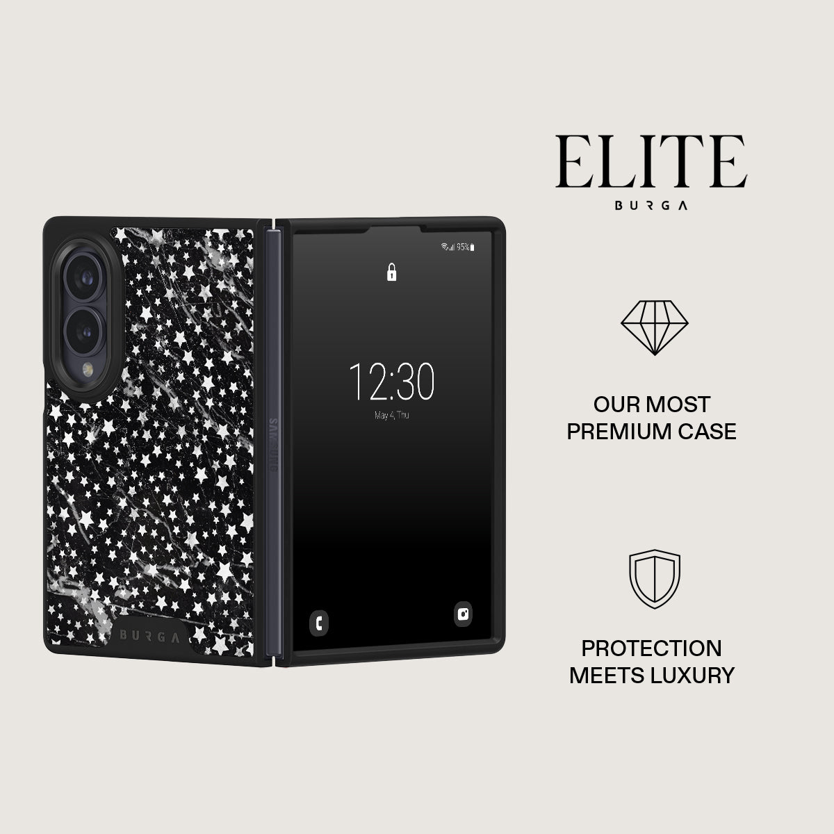 Starry Night - Stars Samsung Galaxy Z Fold 8 Case