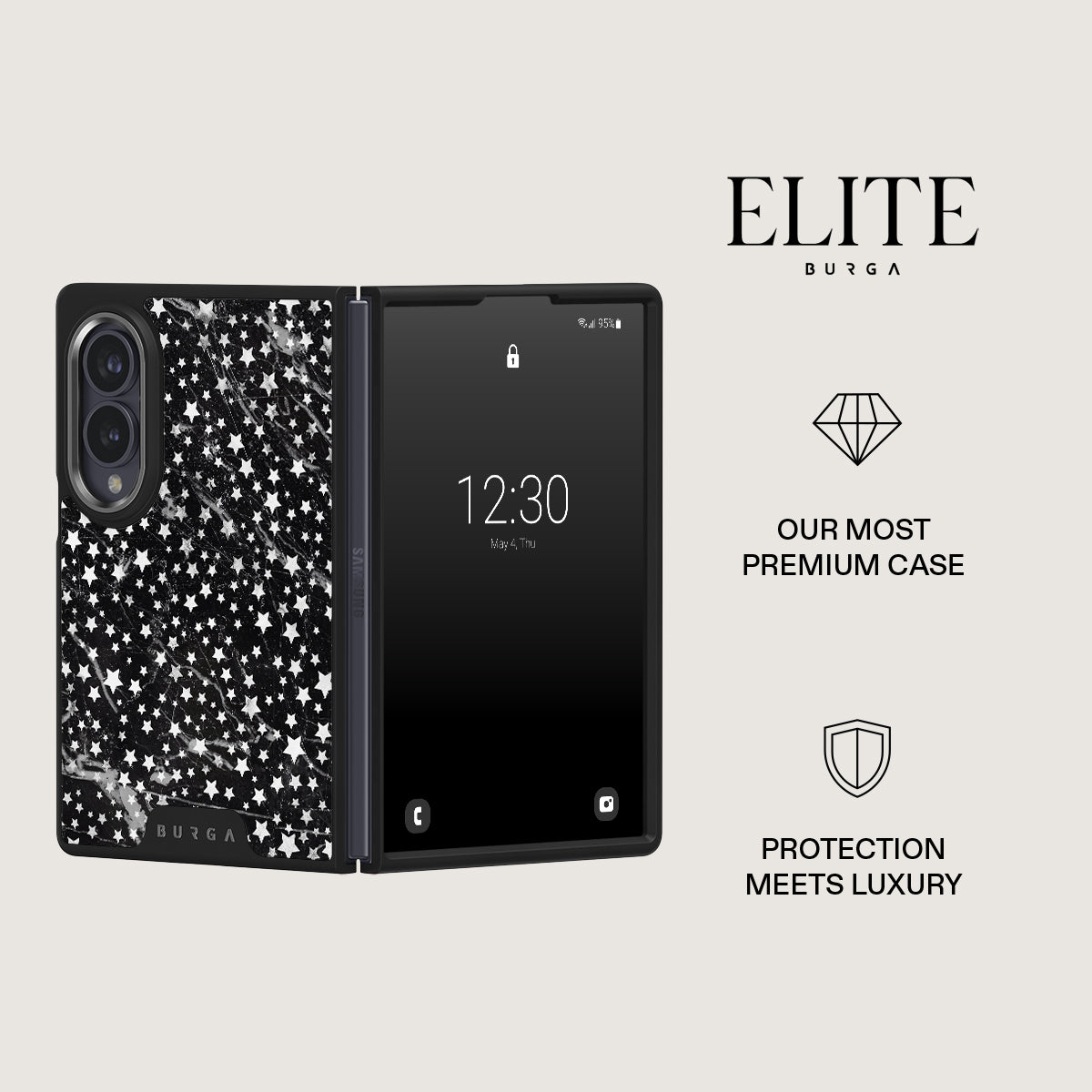 Starry Night - Stars Samsung Galaxy Z Fold 8 Case