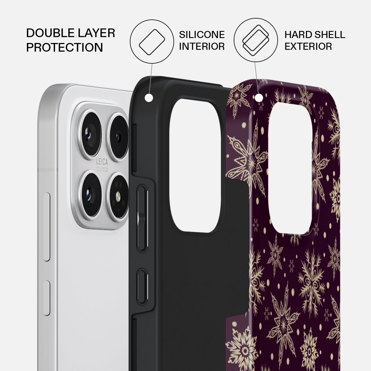 Sleeping Beauty - Snowflakes Xiaomi 17 Case