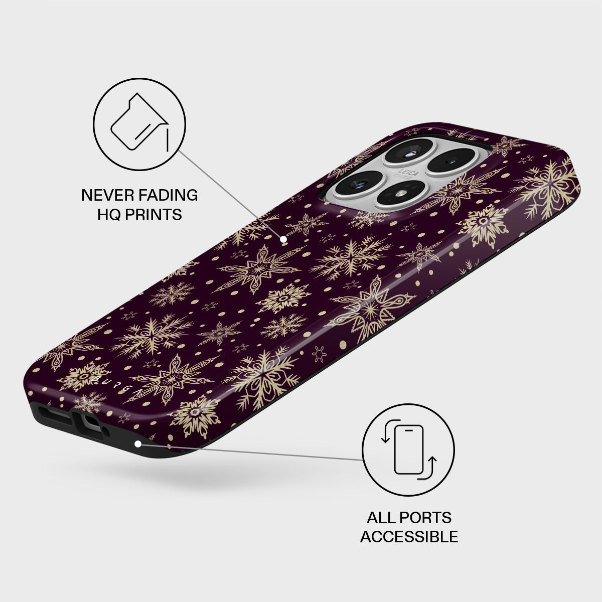 Sleeping Beauty - Snowflakes Xiaomi 17 Case
